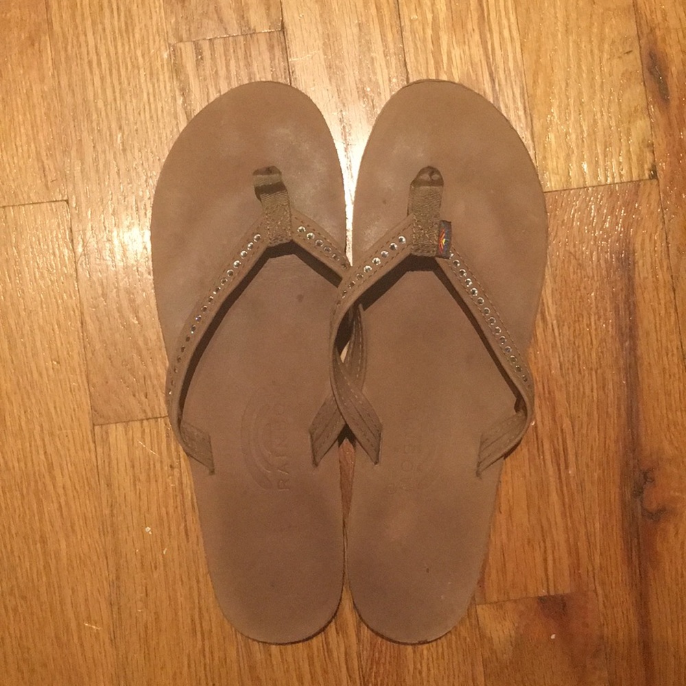 Swarovski Crystal Rainbow Sandals